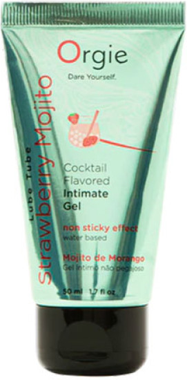 Съедобная смазка «Lube tube cocktail — strawberry»
