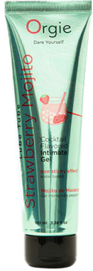 Съедобная смазка «Lube tube cocktail — strawberry»