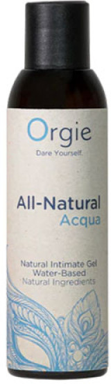 Вагинальная смазка на водной основе «All-Natural Acqua»