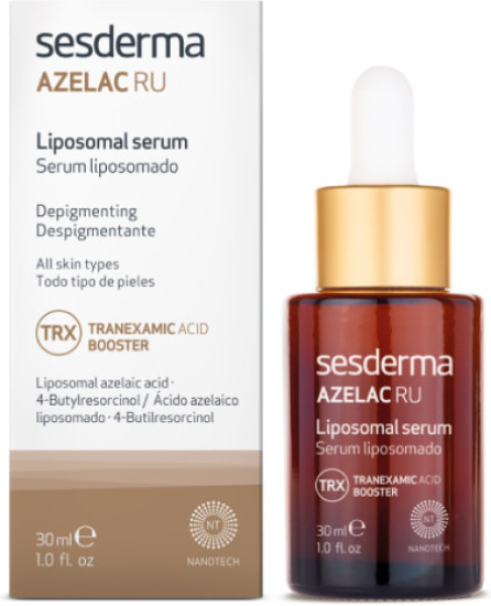Липосомальная депигментирующая сыворотка Azelac Ru Liposomal Serum против пигментации и постакне