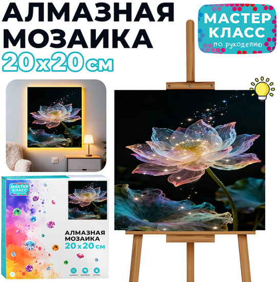 Мозаика алмазная «Лотос»