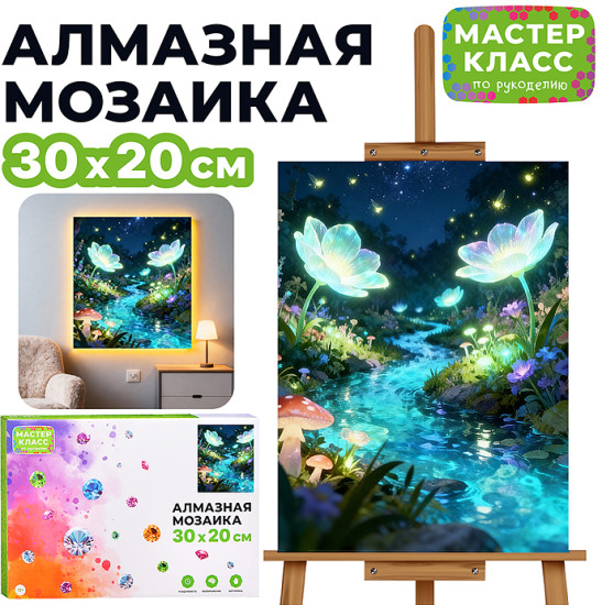 Мозаика алмазная «Ручей»