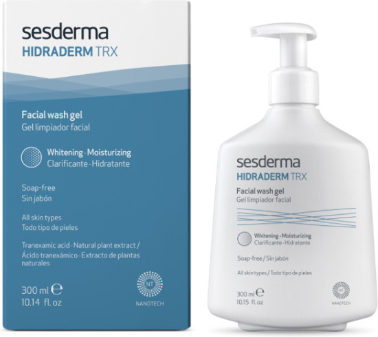 Очищающий Hidraderm TRX Facial Wash увлажняющий гель для умывания с транексамовой кислотой,