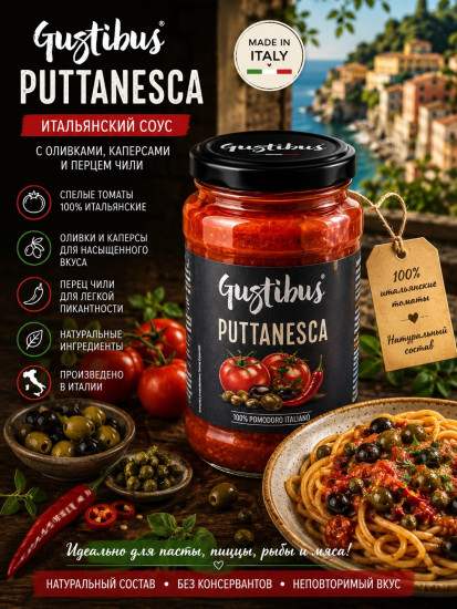 Соус для пасты Путтанеска