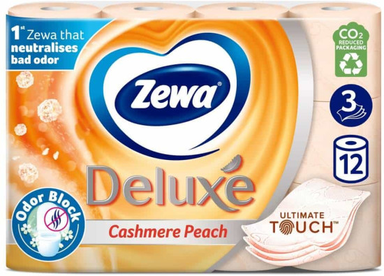 Туалетная бумага «Deluxe Peach. Персик»