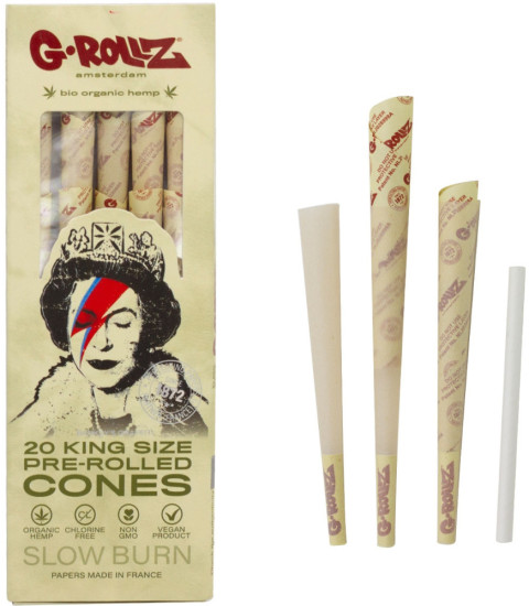 Конусы G-Rollz — Lizzie Stardust Organic 20 шт.