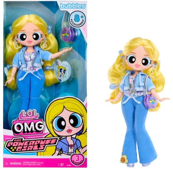 Lol Surprise! Omg x The Powerpuff Girls — коллекционная кукла Bubbles