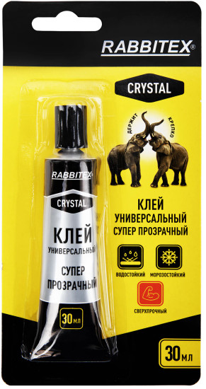 Клей универсальный «Crystal»