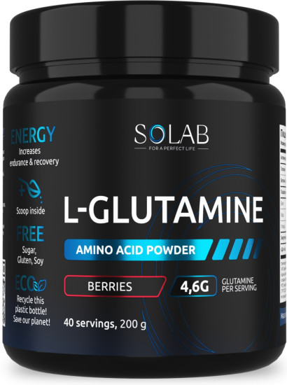 Аминокислота L-Glutamine лесные ягоды