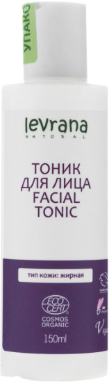 Леврана Тоник для жирной кожи лица, 150 мл (, Для лица)