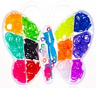 Набор резиночек для плетения браслетов «Бабочка» (600 шт), в ассортименте