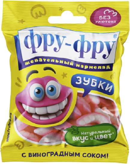 Зубки 20 г мармелад жев.
