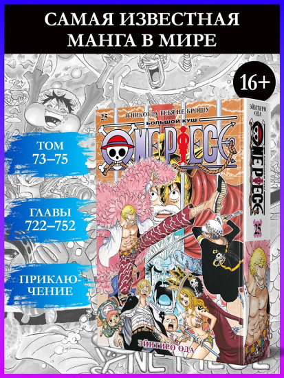 One Piece. Большой куш. Книга 25. Я никогда тебя не брошу