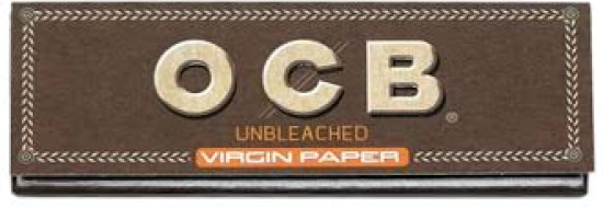 Бумажки | OCB — Unbleached Virgin Paper | Single Wide 50 шт.