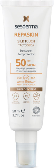 Солнцезащитный Repaskin Silk Touch крем для лица Фотопротектор SPF 50