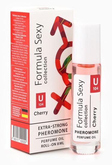Парфюмерное масло женское с феромонами «Cherry U104»