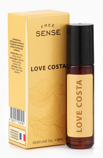 Парфюмерное масло женское «Love Costa»