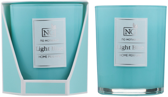 Свеча ароматизированная «Home perfume. Light Blue»