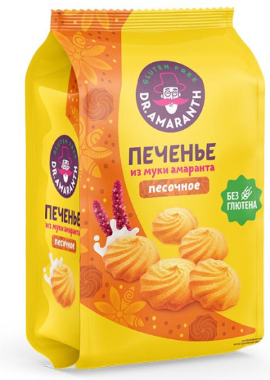 Печенье «Dr.AMARANTH» песочное 210г