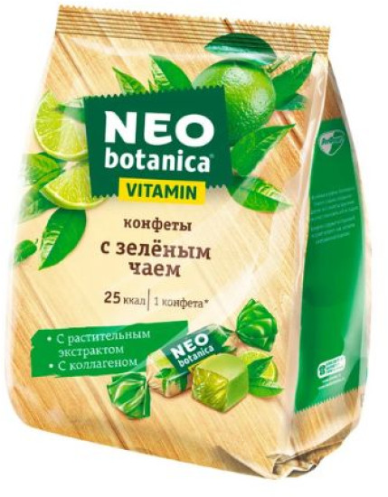 Конфеты желеaлайм, зеленый чай 200 г