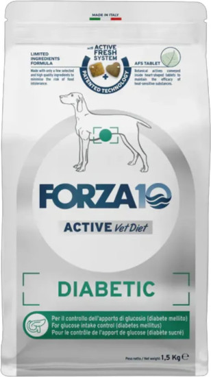 Сухой ветеринарный корм для взрослых собак всех пород при диабете Active Diabetic