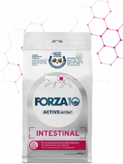 Сухой ветеринарный корм для кошек при заболеваниях ЖКТ Active Intestinal