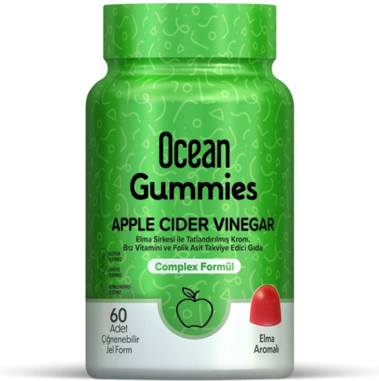 Жевательные гаммисы Ocean Gummies Apple Cider Vinegar