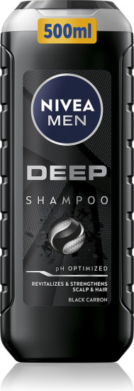 Шампунь для волос с черным углем «Deep»