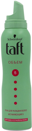 Пена для волос с мегафиксацией «Объем»