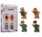 Фигурки для конструктора «Армия», (набор 4 шт)
