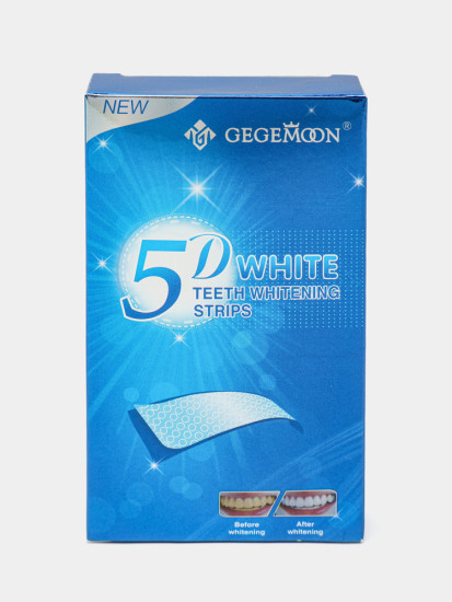 Отбеливающие полоски для зубов White Teeth Brightening Strips, для белой улыбки