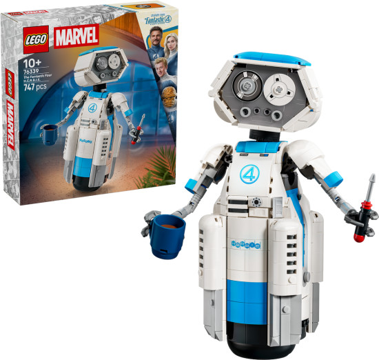 Конструктор LEGO® 76339 Герои Фантастическая четвёрка: Г.Е.Р.Б.И.
