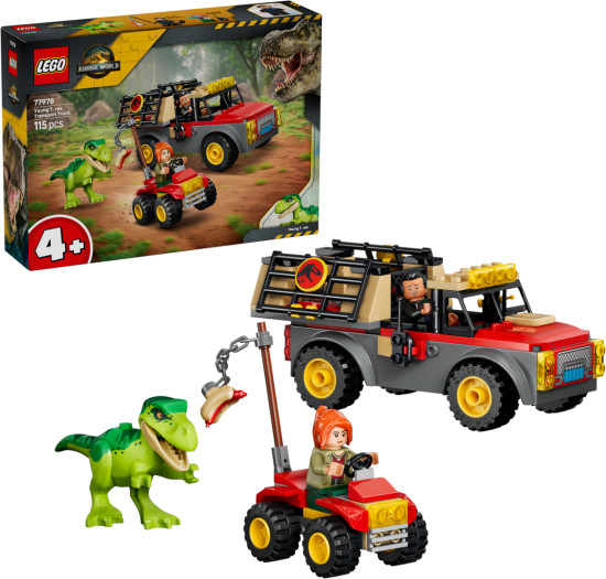 Конструктор LEGO® 77978 Транспортный грузовик для юного тираннозавра
