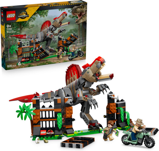 Конструктор LEGO® 77982 Побег спинозавра