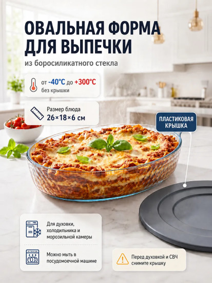 Форма для выпечки с крышкой