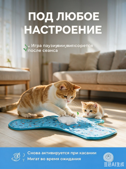 Игрушка для кошек интерактивная «Прятки»（Треугольная модель）