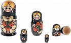 Матрешка «Хохлома Вятка» 5 куколок