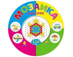 Мозаика пластиковая (110 фишек)