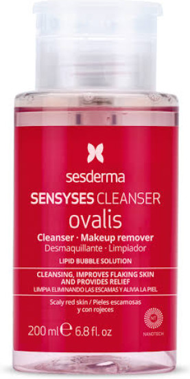 Тоник SENSYSES Cleanser Ovalis для лица против шелушений, покраснений и жирного блеска кожи, 200 мл.