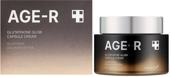 Капсульный крем с глутатионом и пептидами Age-R Glutathione Glow Capsule Cream