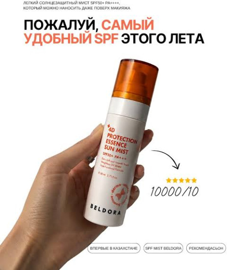 Солнцезащитный мист для лица