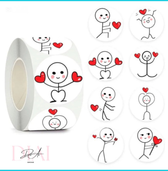 Рулон LOVE 500 шт