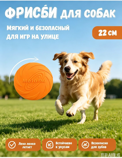 Фрисби для собак（22cm)