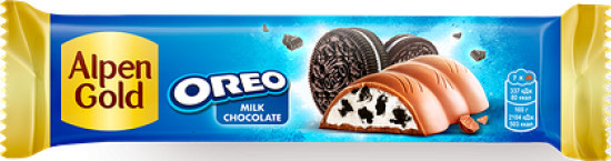 Шоколад молочный со вкусом ванили и печенья Oreo