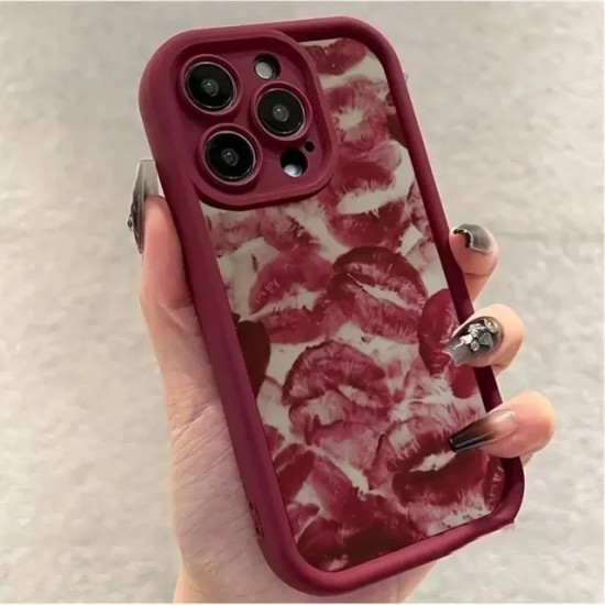 Для iPhone 15 бордовый