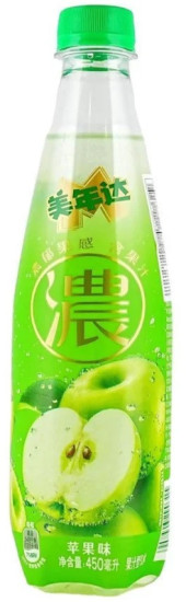 Газированный напиток Mirinda Apple со вкусом яблока