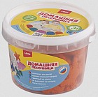 Морской песок для лепки и моделирования (0,7 кг), цвет оранжевый