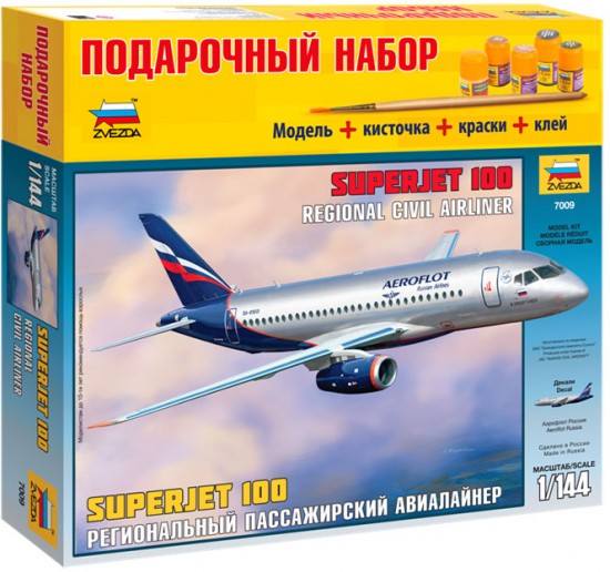 Региональный пассажирский авиалайнер Superjet 100