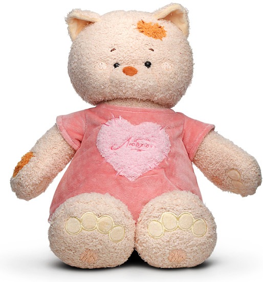 Игрушка мягкая «Кошка Мэри в платье»