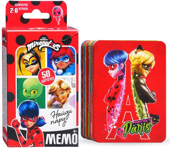 Игра настольная Мемо «Леди Баг»